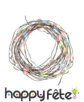 Guirlande led multicolore de 5m