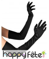 Gants long noir