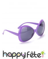 Grandes lunettes papillon disco, image 5