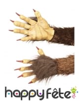 Gants mains de Krampus le démon