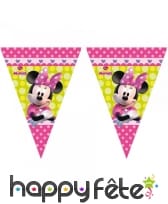 Guirlande Minnie Mouse de fanions 3m