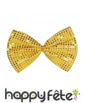 Gros noeud papillon disco à paillettes de 30 cm, image 1