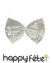 Gros noeud papillon disco à paillettes de 30 cm, image 2