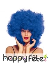 Grosse perruque afro unie, image 3