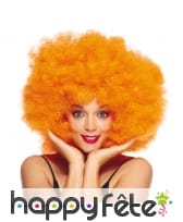 Grosse perruque afro unie, image 4