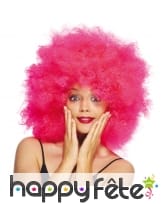 Grosse perruque afro unie, image 5