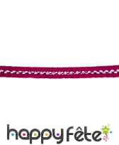 Guirlande plume bordeaux