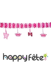 Guirlande princess en papier, 4m