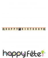 Guirlande Pirate Happy Birthday de 260cm