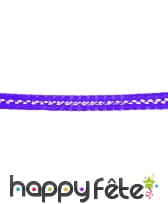 Guirlande plume violet