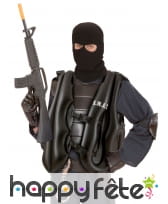 Gilet SWAT gonflable taille adulte, image 1