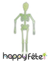 Grand Squelette phosphorescent articulé