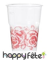 Gobelets transparents avec arabesques, image 3