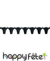 Guirlande tête de taureau noir