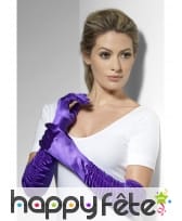 Gants tentatrice violet, image 1