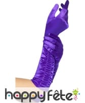 Gants tentatrice violet