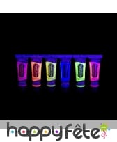 Gel UV fluo à paillettes, 10ml