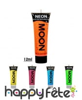 Gel visage et corps paillettes UV, Moonglow