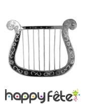 Harpe argentée de 28cm
