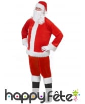 Haut, bonnet et barbe de père Noël, image 1