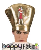 Haute coiffe égyptienne de roi