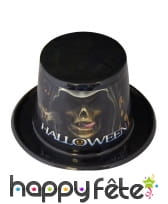 Haut de forme halloween en plastique