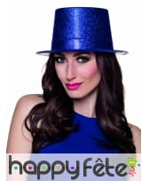 Haut de forme recouvert de paillettes, image 3