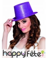 Haut de forme recouvert de paillettes, image 4