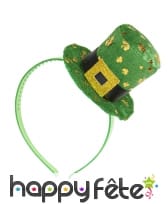 Haut de forme St Patrick sur serre tête, image 2