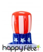 Haut de forme USA gonflable de 50cm, image 2