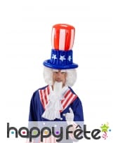 Haut de forme USA gonflable de 50cm