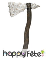 Hache de style âge de pierre de 45cm