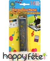 Harmonica en métal