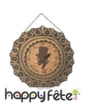 Horloge Halloween à chiffres romain