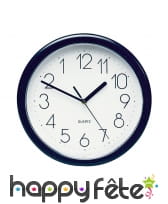Horloge murale avec chiffres inversés