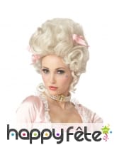 Haute perruque blonde de marie Antoinette