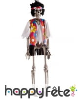 Hippie squelette à suspendre, 40cm