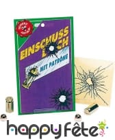 Impact de balle avec balle