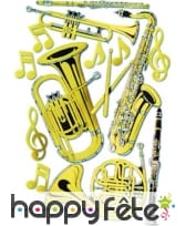 Instruments de musique repositionnables