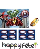 Jeu Avengers d'animation