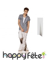 Justin Bieber carton taille réelle