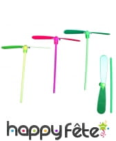 Jouet bâton hélice lumineux de 21cm