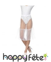 Jupon blanc mi long de Bavaroise