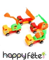 Jouet camion de travaux de 10cm