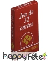 Jeu de 32 cartes gauloise