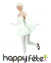 Jupon doublé blanc en tulle, image 1