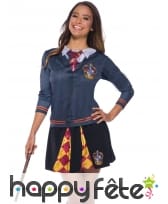 Jupe d'écolière Gryffondor Harry Potter, femme, image 1