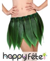 Jupe de feuilles de bananier vertes