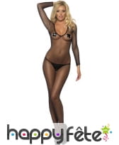 Justaucorps en maille fillet, image 3