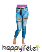 Jeggings hippie peace and love